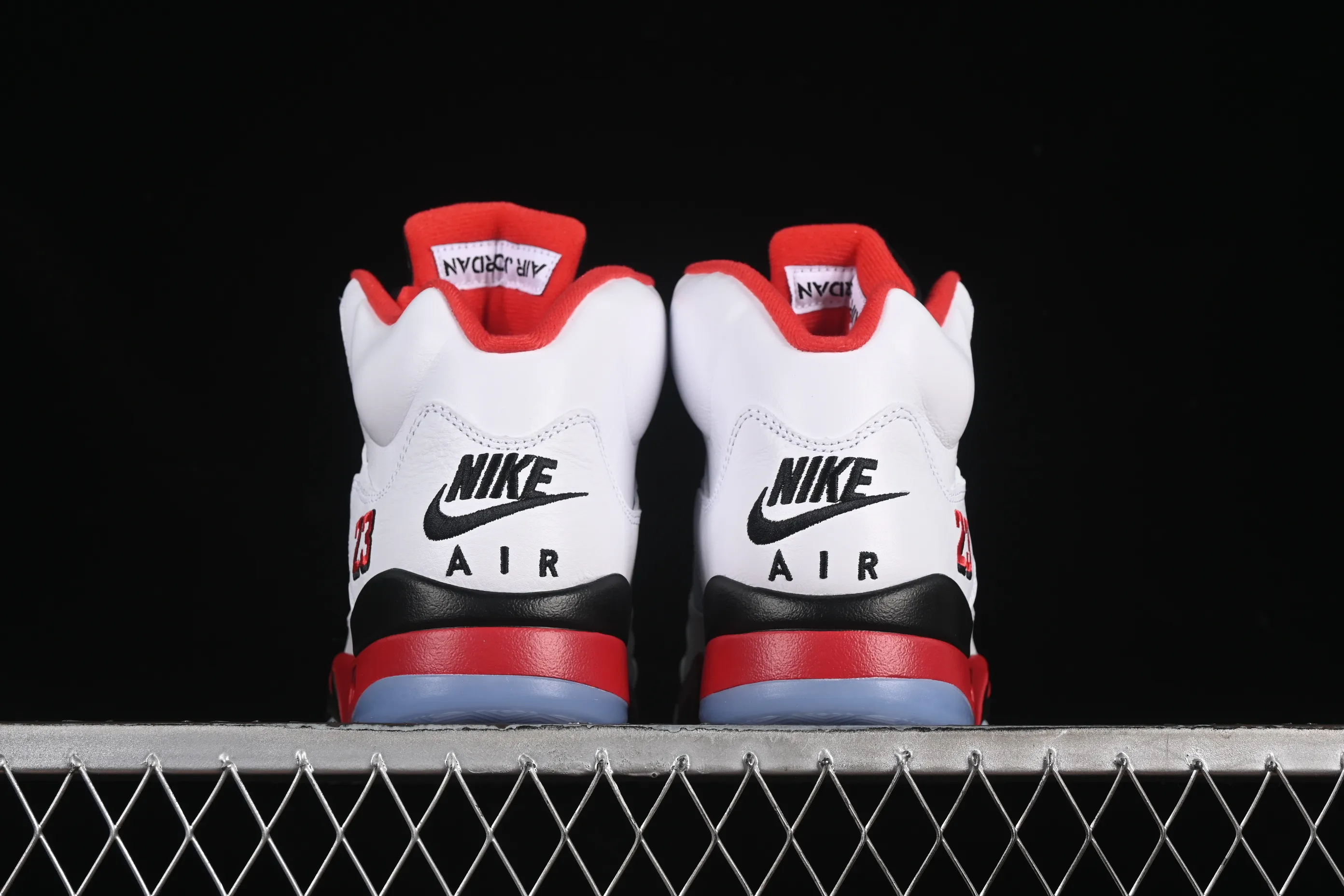 All categories Air Jordan Jordan series basketball shoes Air Jordan 5 OG version Air Jordan 5 Retro "Fire Red Black Tongue" AJ5 Joe 5 Rukawa Maple Flame Red Basketball Shoes HQ7978-101